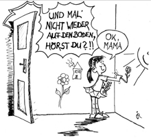 Comic:Mal nicht auf den Boden